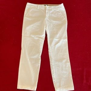 Vince Cropped White Pants Women’s Size 4